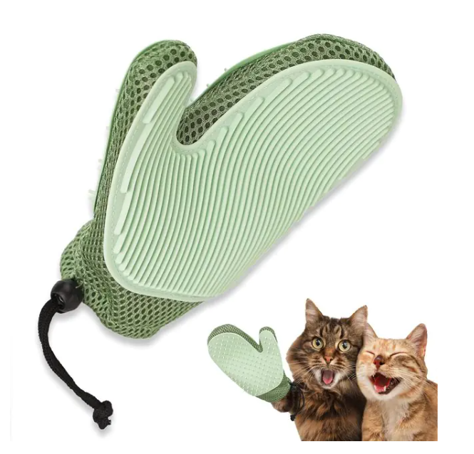 Deshedding Grooming Glove for Dogs & Cats — product view 1