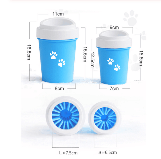Soft Silicone Paw Cleaner Cup — product view 3