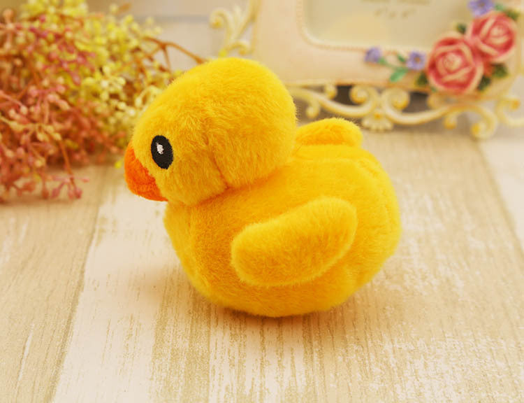 Squeaky Yellow Duck Toy for Dogs — product view 4