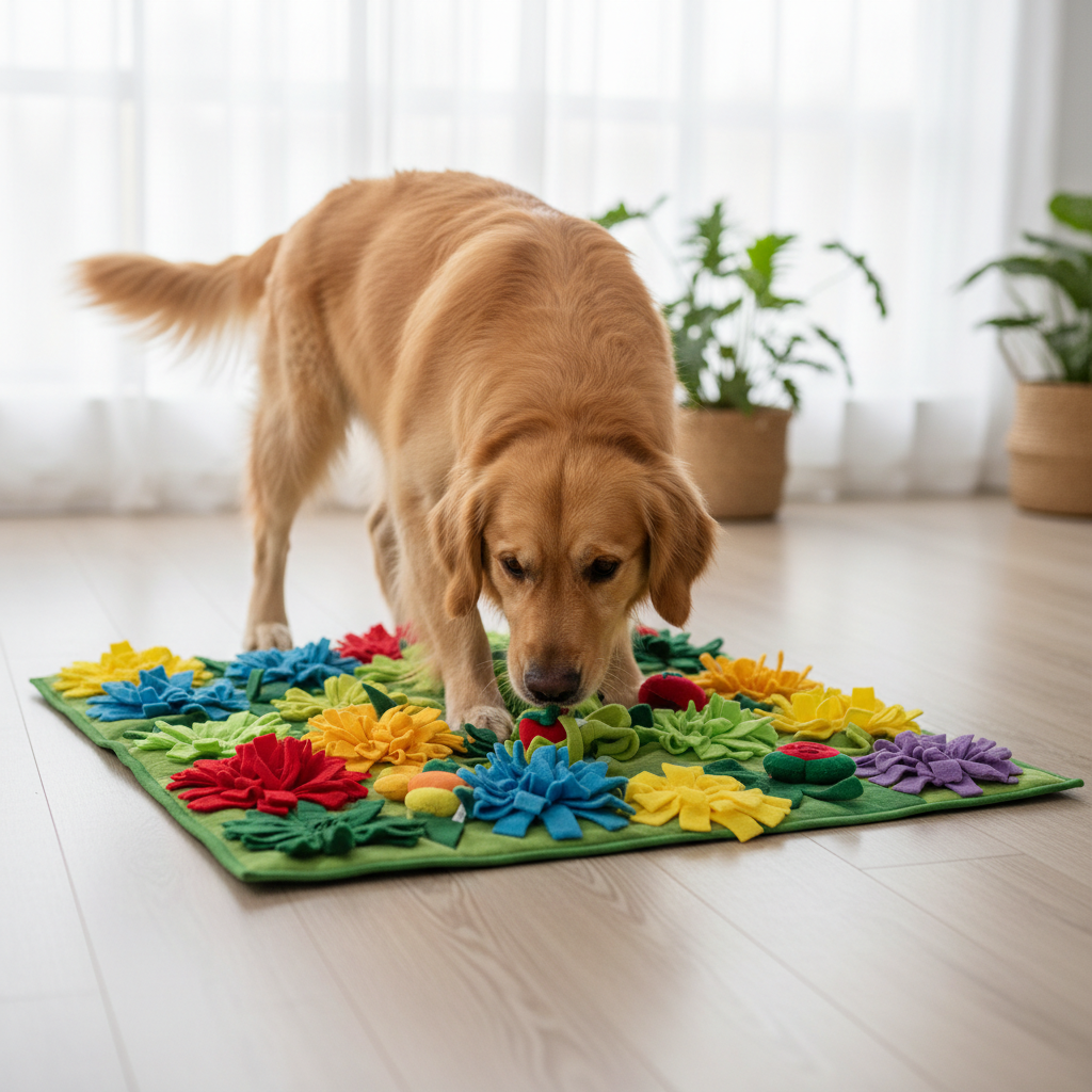Garden Snuffle Mat Lifestyle